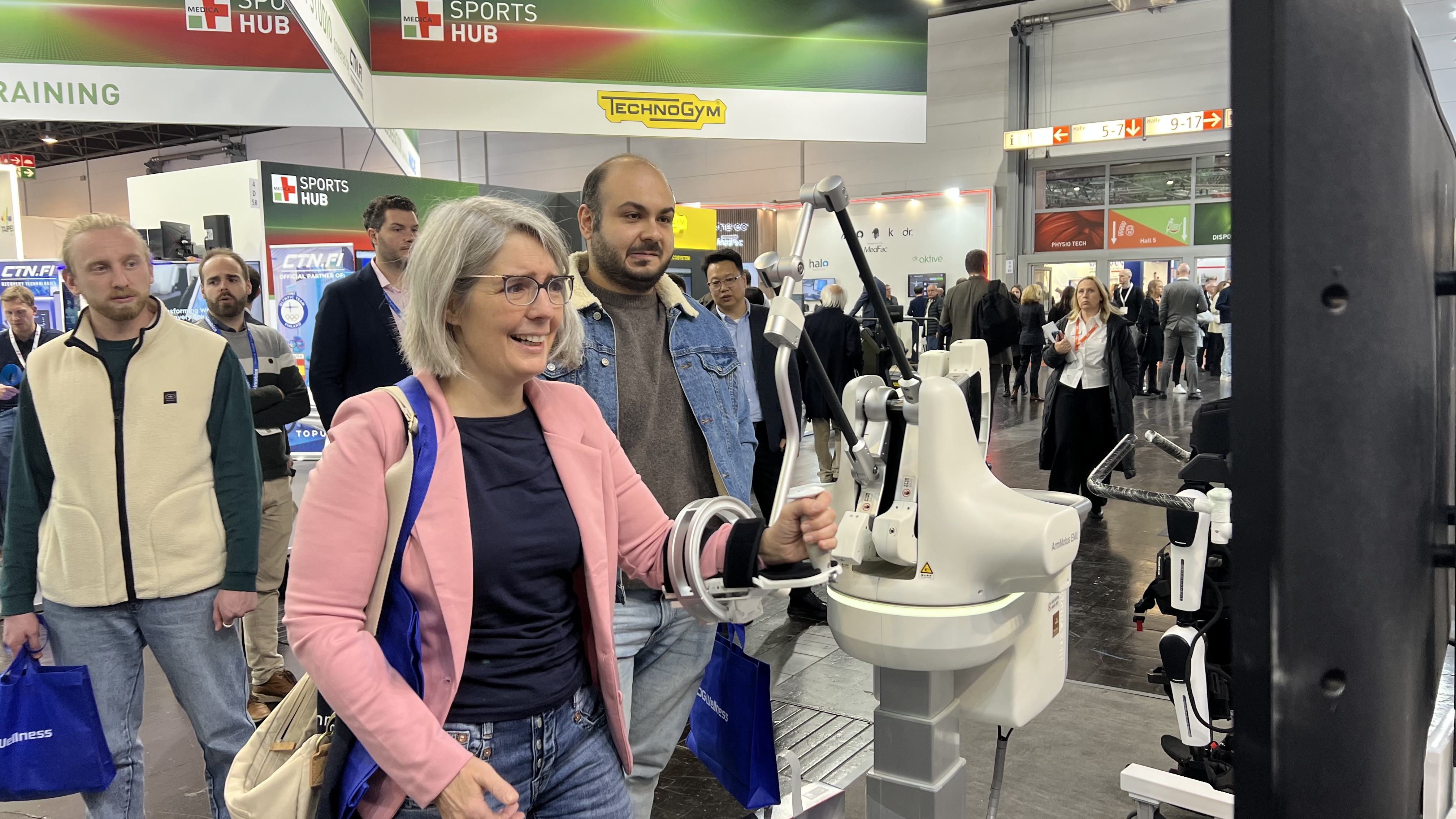 Driving the Future of Rehab Technology: Fourier Rehab and Rymo Technologies Unveil Strategic Partnership at MEDICA 2024